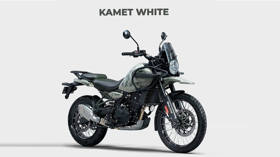 Royal Enfield Himalayan 450 Colours - Kamet White