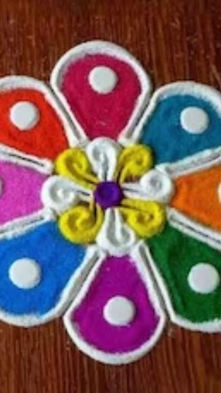 Learn to Draw Simple n Easy Freehand Muggulu Rangoli design without dots  for free - YouTube | Rangoli designs, Learn to draw, Wedding doll