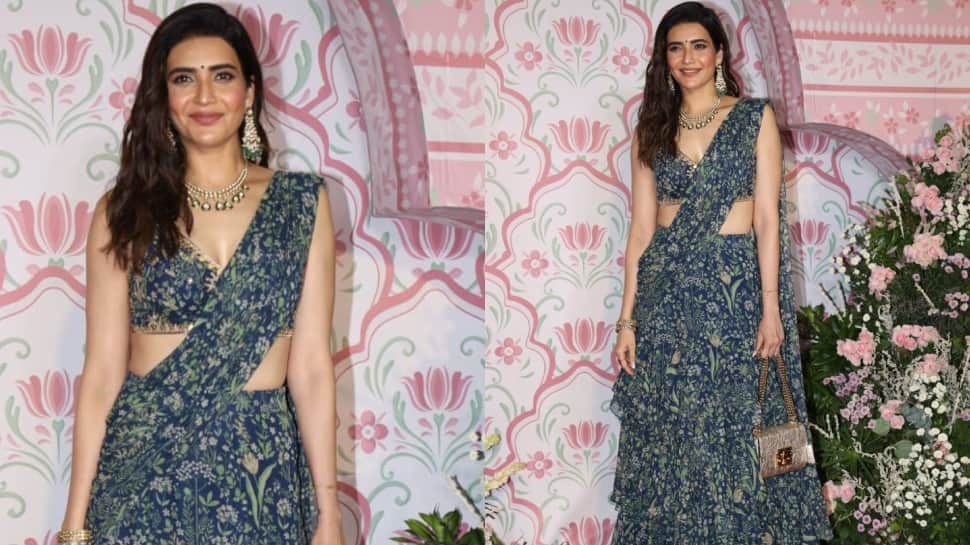Karishma Tanna&#039;s Stunning Festive Look For Producer Ramesh Taurani&#039;s Diwali Bash Is Fans&#039; Favourite One This Year