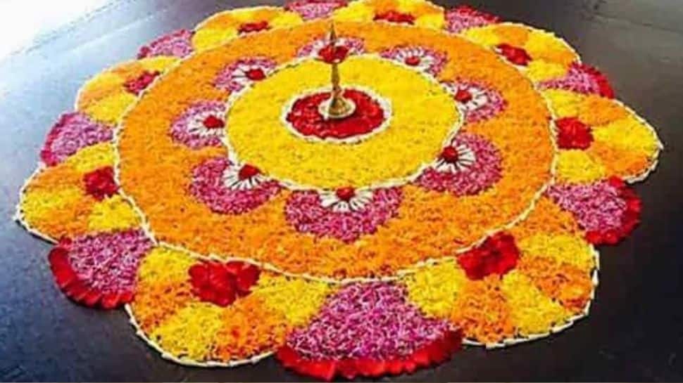8 Easy And Unique Flower Rangoli Ideas For Diwali 