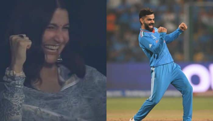 Watch: Virat Kohli Celebrates First International Wicket In 9 Years With Wife Anushka Sharma, Video Goes Viral