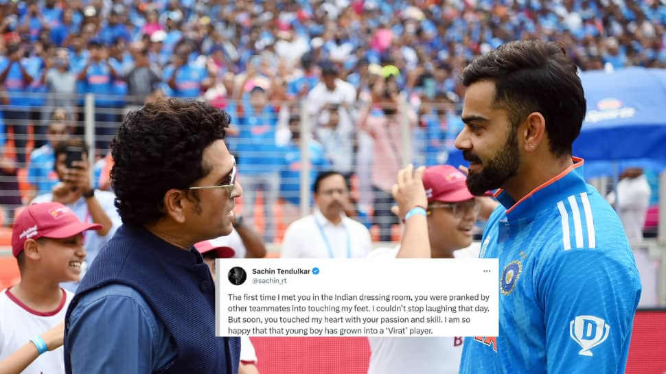 Cricket World Cup 2023: Sachin Tendulkar Says &#039;He Is Super Proud&#039; To See Virat Kohli Break His Record Of Most ODI Tons