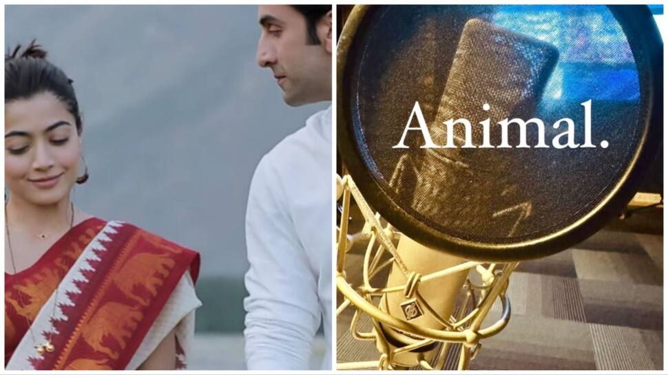 Rashmika Mandanna Drops Glimpse Of Her Dubbing Session For &#039;Animal&#039; 