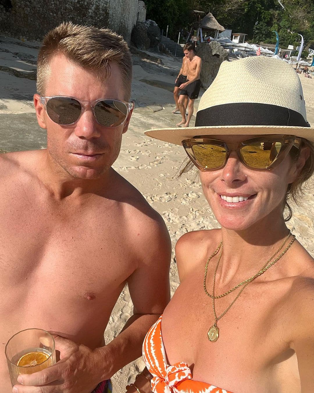 David Warner's wife Candice