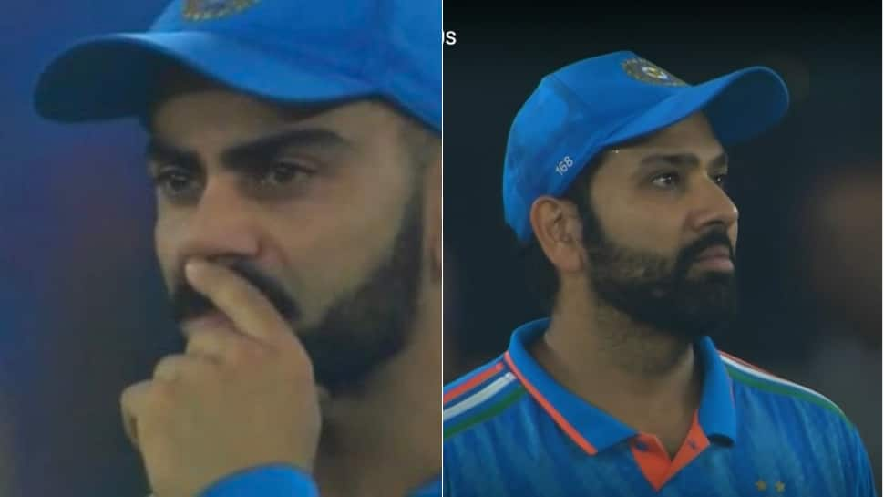 WATCH: Rohit Sharma, Virat Kohli Break Down In Tears After Losing Final Against Australia