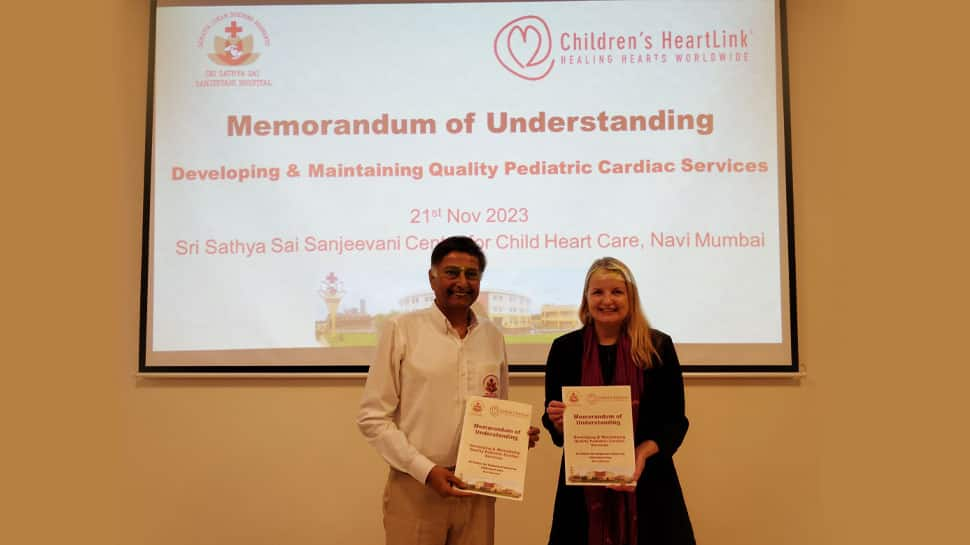 Children’s Heart Link, USA Inks MoU With Sri Sathya Sai Sanjeevani Hospital, Navi Mumbai For Enhancing Care Of Children With Congenital Heart Disease In India