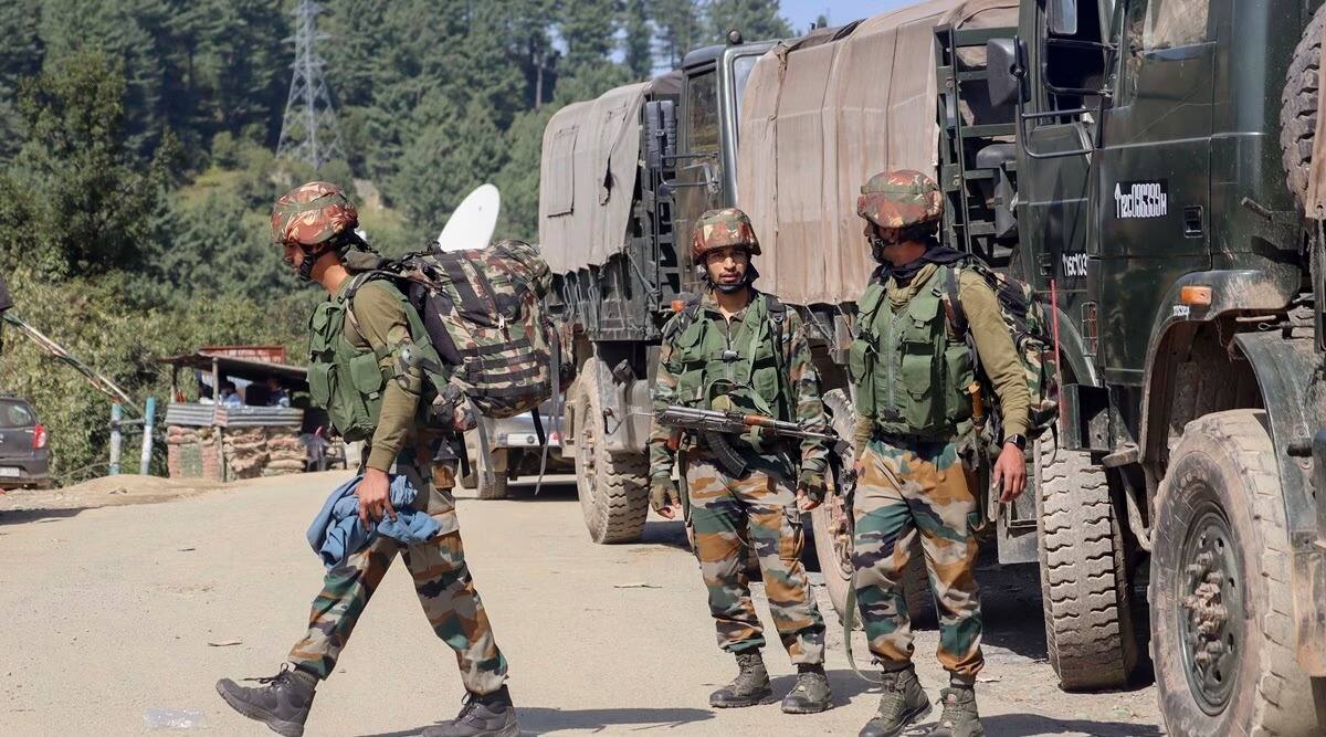 Indian Army Search Operation underway against terrorists in Rajouri | Zee News