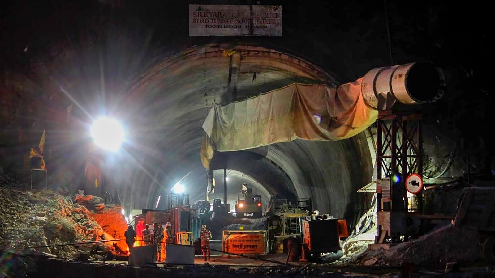 Uttarkashi's Silk Yara Tunnel Rescue Operation reaches its final stage ...