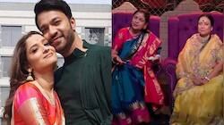 BB 17: Vicky's Mother Calls Out Ankita For 'Kicking, Throwing Slippers' At Him