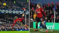 WATCH: Garnacho Scores Screamer For Man United And Celebrates Likes Ronaldo
