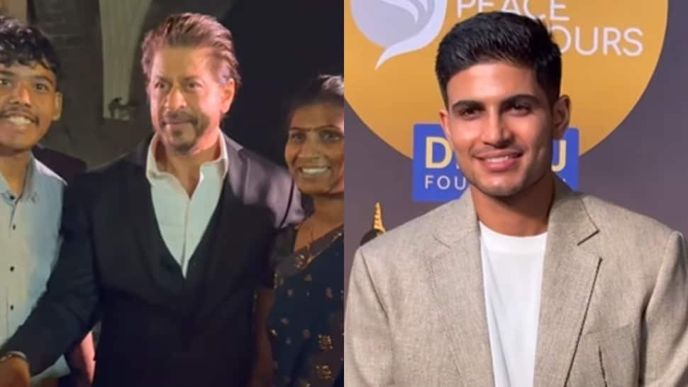 Shah Rukh Khan, Shubman Gill Attend &#039;Global Peace Honours&#039; Paying Tribute To 26/11 Heroes 