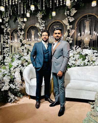 Babar Azam with Imam