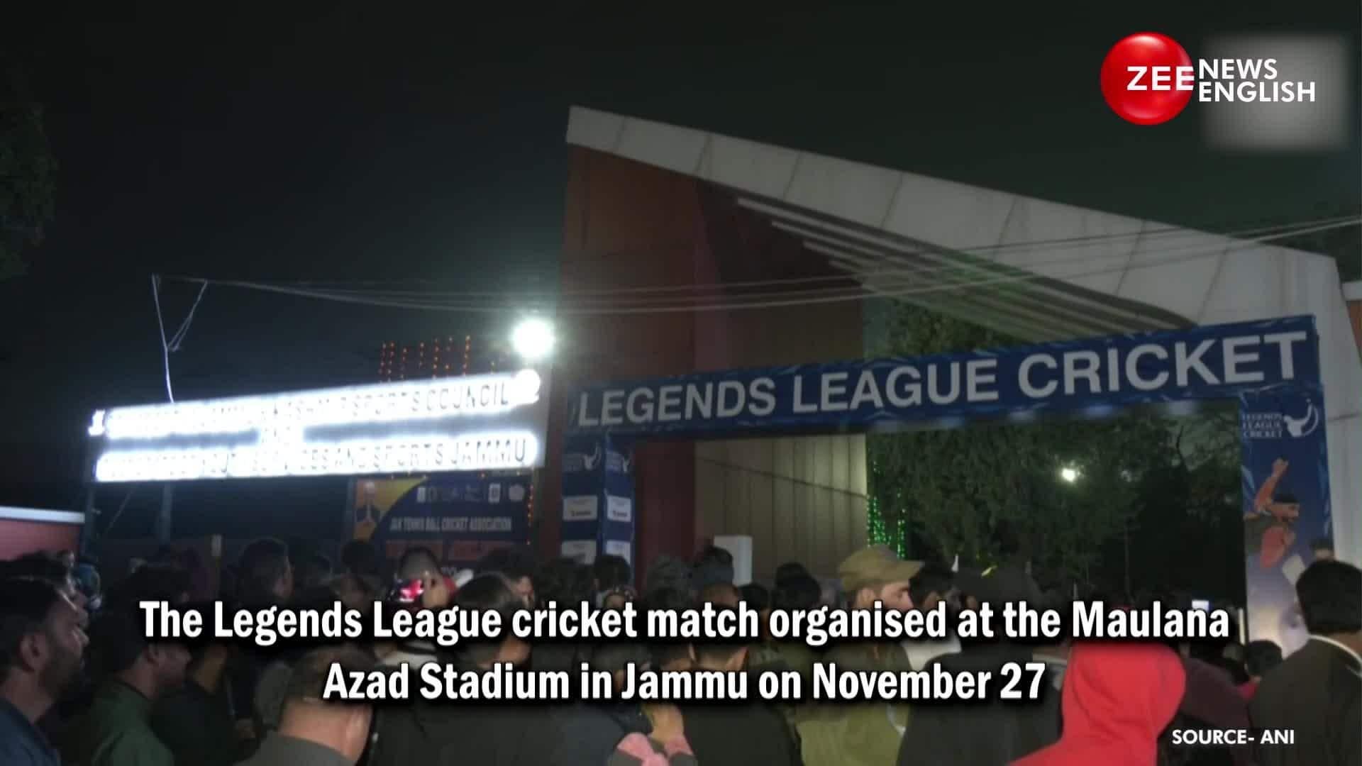 Cricket Fans Gather To Jammu To Witness Legends League Match Zee News