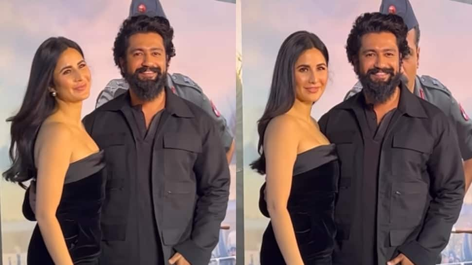 Vicky Kaushal, Katrina Kaif Twin In Black At Sam Bahadur Screening, Give Out Main Couple Objectives