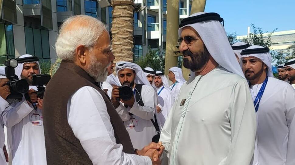 Modi With UAE Vice President