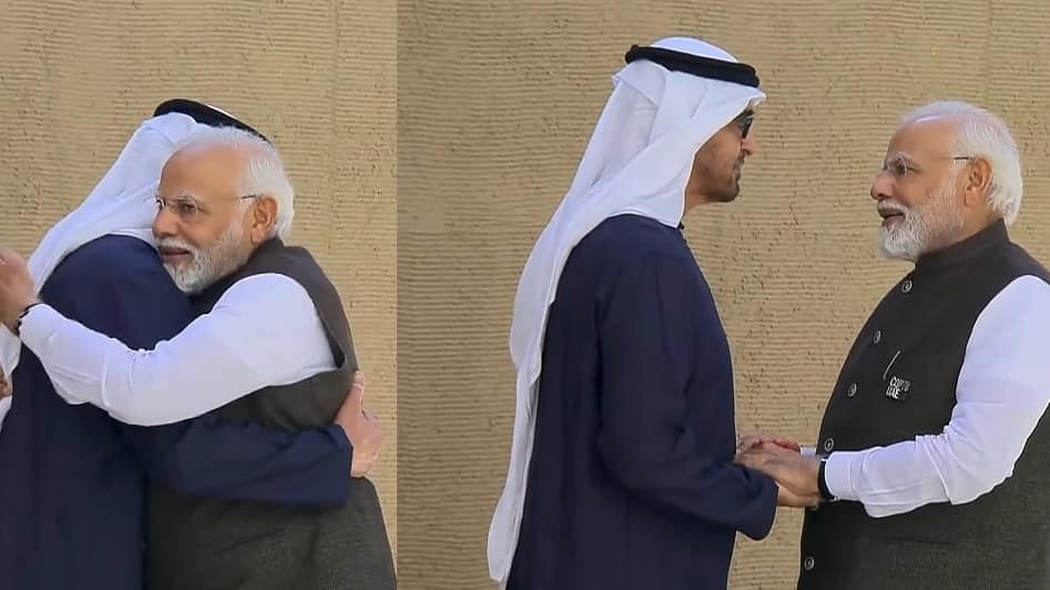 Modi With UAE President