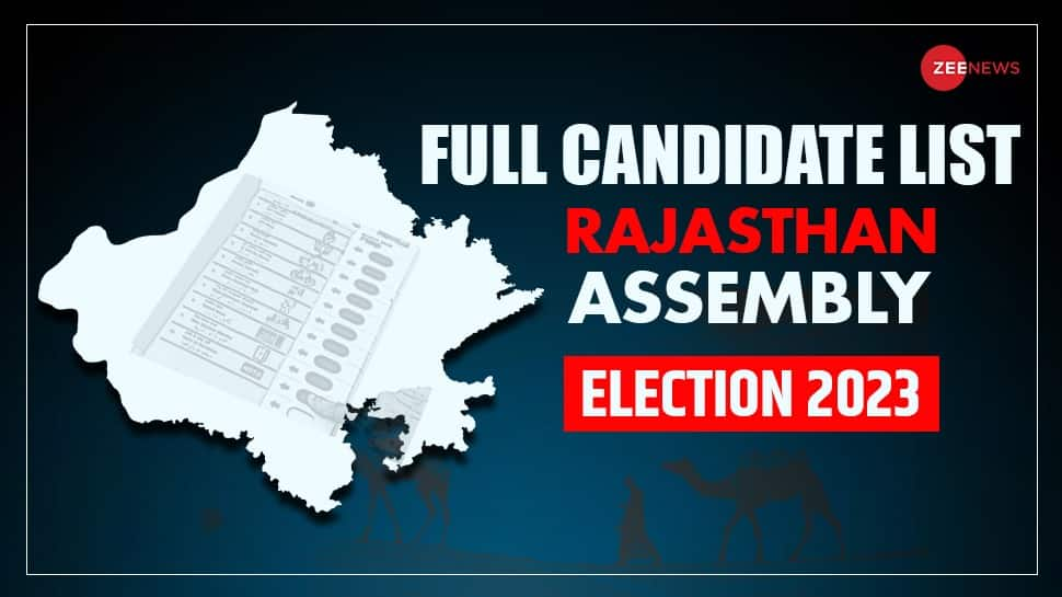 Rajasthan Election Results 2023: Party-Wise Results &amp; Leading Candidates Of BJP &amp; Congress, Check Full List Here