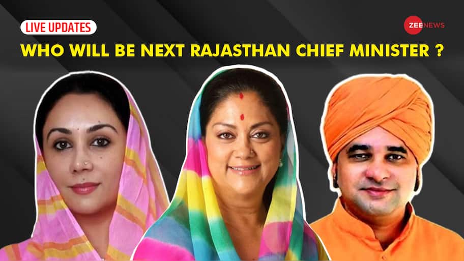 Rajasthan New CM Highlights: Vasundhara Raje Reaches JP Nadda's ...