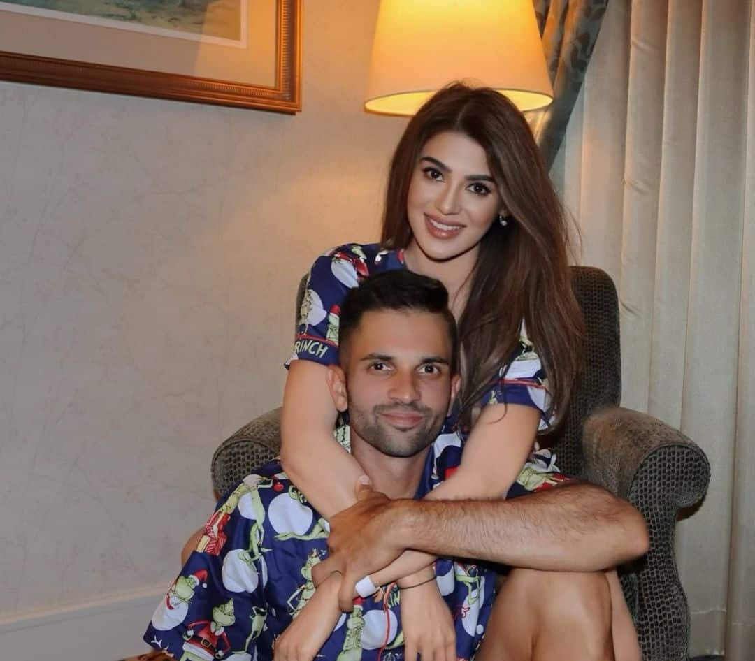 Keshav Maharaj's wife