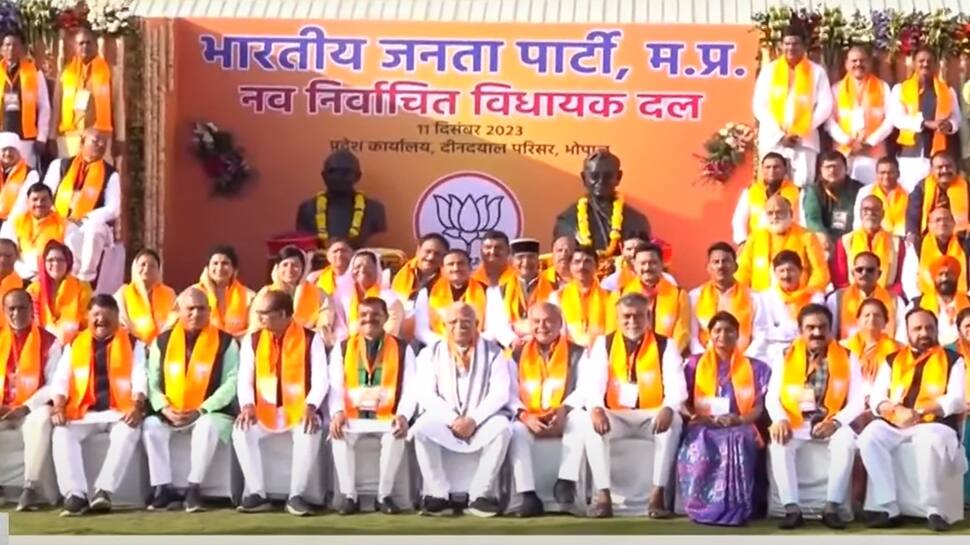 BJP MLAs Meeting Underway In Bhopal: Madhya Pradesh Set To Get Its Chief Minister Soon