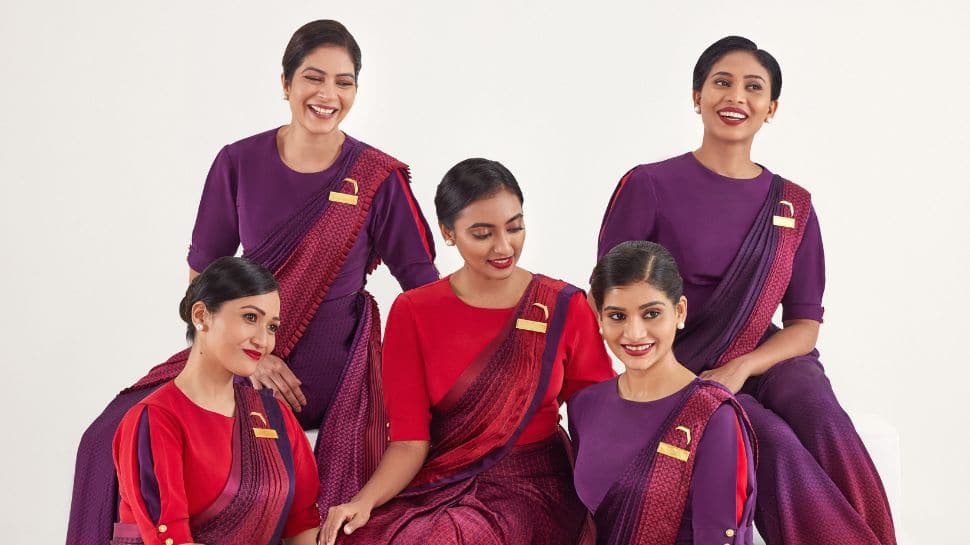 Air India Cabin Crew Uniform