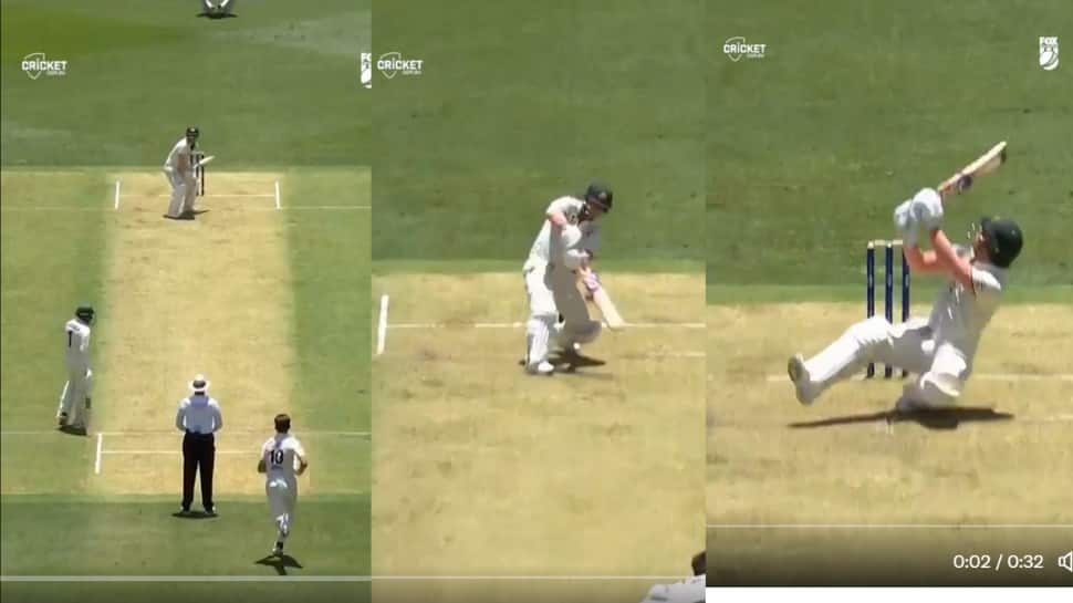 Australia Vs Pakistan 1st Test: David Warner&#039;s UNBELIEVABLE Scoop Shot Off Shaheen Afridi Goes Viral; Watch