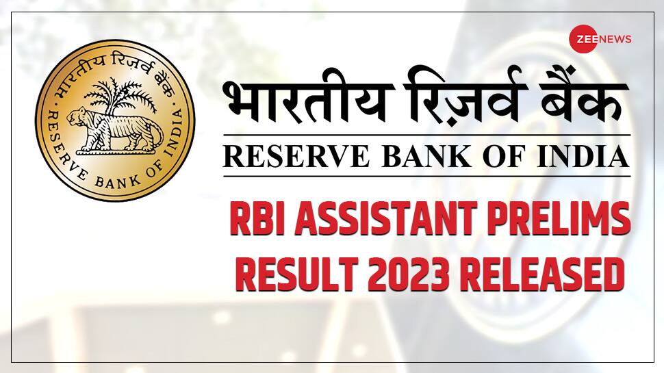  RBI Assistant Prelims Result 2023 Release, at opportunities.rbi.org.in Check Direct Link Here 