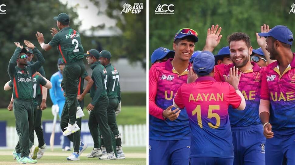 Asia Cup 2023 U19: Huge Upsets In Semifinals As Bangladesh Beat India And Pakistan Lose To UAE