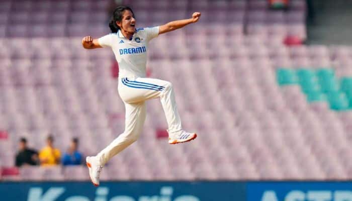 WATCH: Indian Team&#039;s Celebration After Beating England By Biggest Margin In History Of Women&#039;s Test