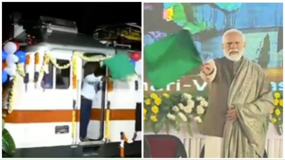 PM Modi Flags Off Kashi Tamil Sangamam Express In Varanasi- Watch