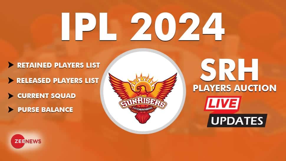 Highlights | Sunrisers Hyderabad (SRH) IPL 2024 Auction Retained, Released and New Players List: SRH Break Bank For Pat Cummins