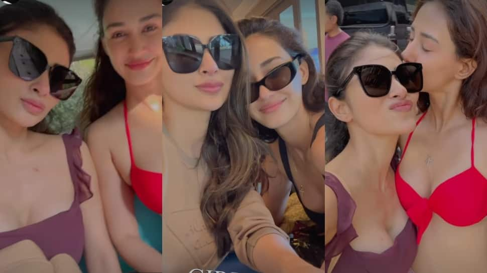 Mouni Is Holidaying With Her &#039;Favourite Girl&#039; Disha, Actresses Set The Internet On Fire In Sizzling Beachwears