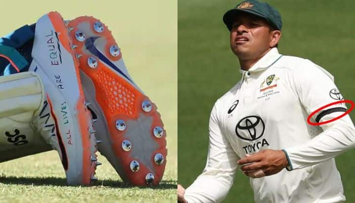 Usman Khawaja Faces ICC Charge For Wearing Black Arm Band During AUS vs PAK 1st Test