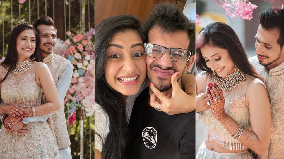 Yuzvendra Chahal Shares Unseen Romantic PICS With Wife Dhanashree Verma ...