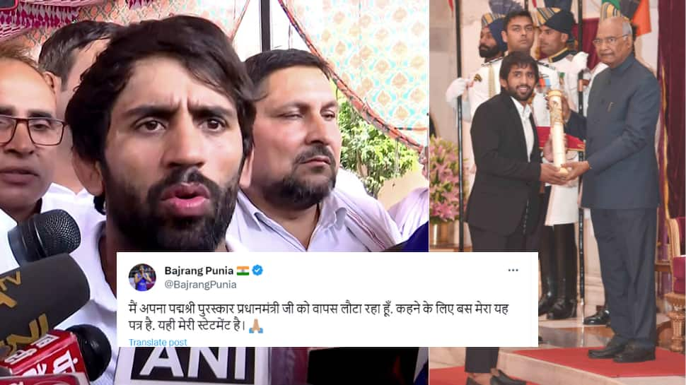 &#039;Ab Mujhe Ghinn Ayegi&#039;: Wrestler Bajrang Punia Returns Padma Shri Award, Tells PM Modi He Cannot Live With This &#039;Respect&#039;