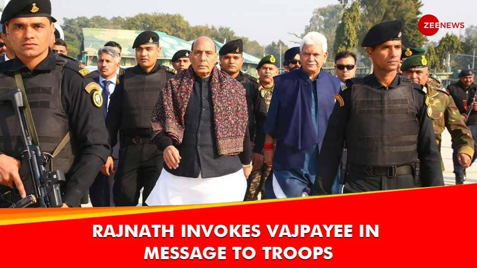 Rajnath Singh Invokes Atal Bihari Vajpayee&#039;s Spirit In Special Message To Army Jawans: &#039;Win Hearts, Not Just Battles&#039;