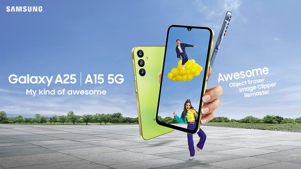 Get Ready For Galaxy Ride: Samsung Launches The Affordable Premium Galaxy A25 5G And A15 5G Phones!