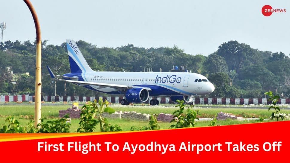First Flight To Ayodhya Airport Takes Off, Pilot Welcomes Passengers- Watch