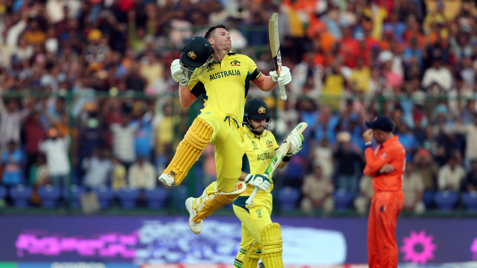 Warner's best ODI score