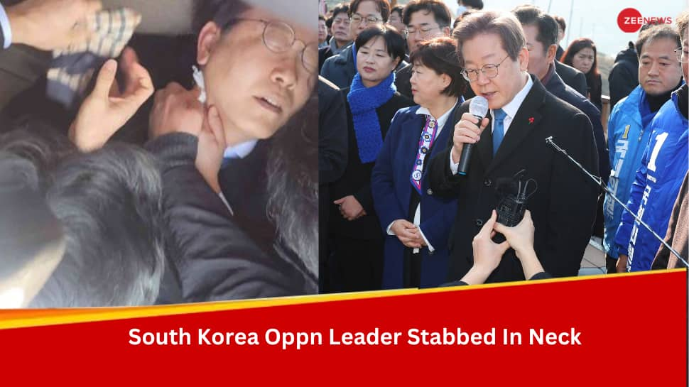 South Korea Opposition Chief Lee Jae-Myung Attacked Throughout Busan Go to