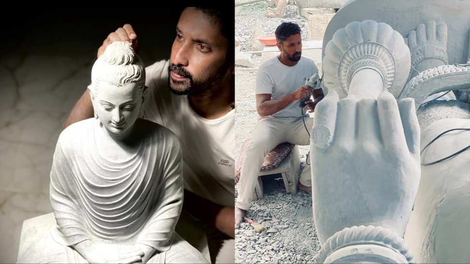 Check Ram Lallas Idol Sculptor Arun Yogirajs Stunning Creations In Pics News Zee News 