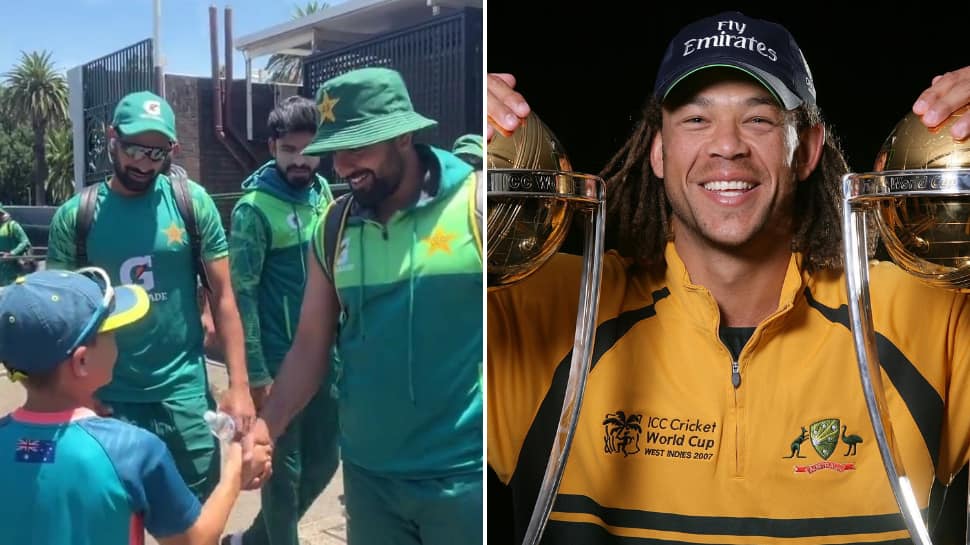 WATCH: Late Andrew Symonds&#039; Son Joins Pakistan Team Nets Ahead Of 3rd Test Vs Australia