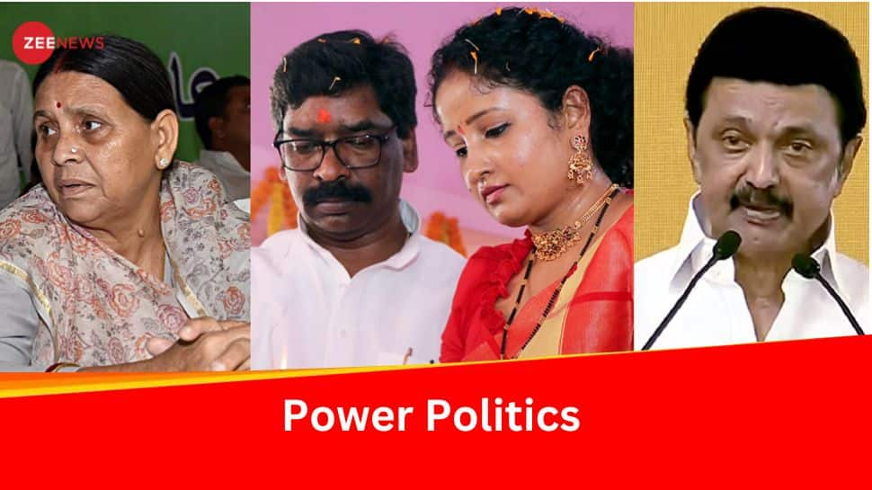 Hemant Soren To Anoint His Spouse As CM? Occasions When Spouses, Kins Turned Chief Ministers