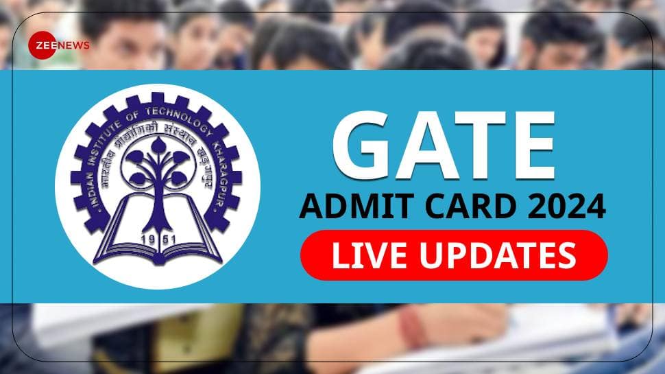 LIVE Updates | IIT GATE 2024 Admit Card To Be OUT Today- Check Latest Updates Here - Vimarsana News