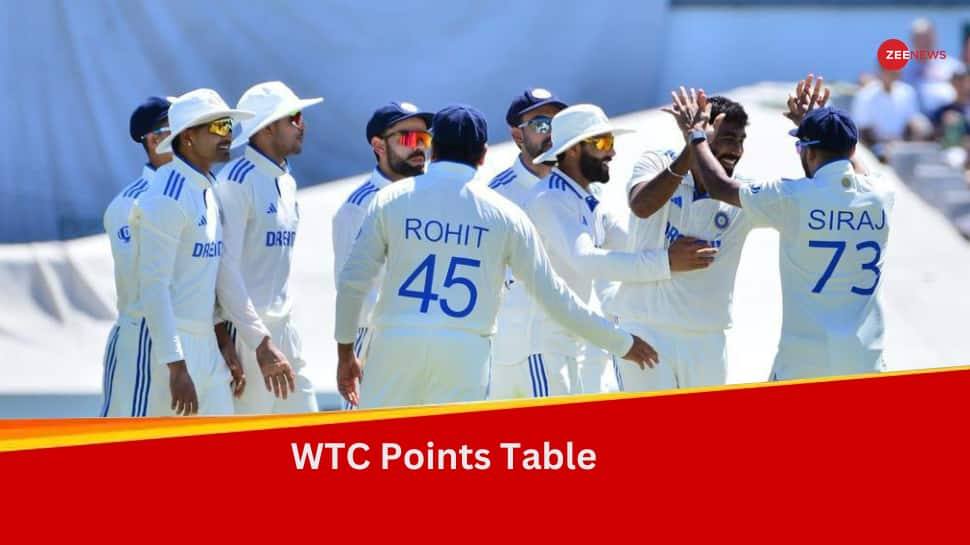 World Test Championship 202325 Points Table India Climb To Top Spot