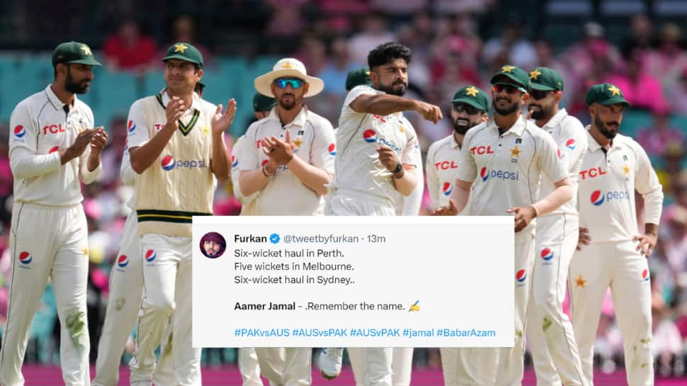 &#039;Aamer Jamal, Remember The Name&#039;, Pakistani Pacer Shines After Six-For In Sydney In 3rd Test Vs Australia; Check Reactions