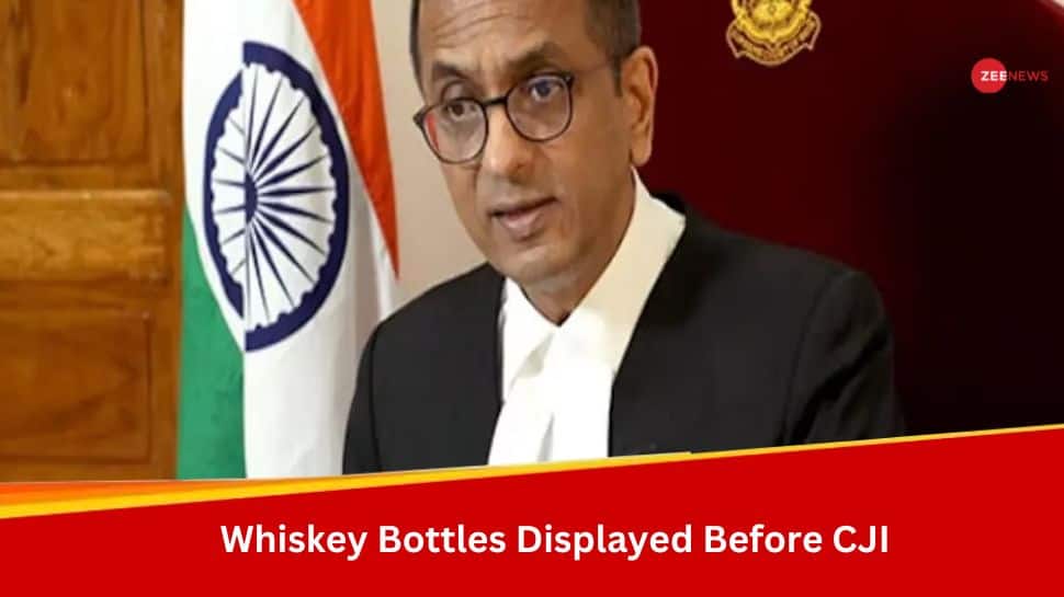 2 Whiskey Bottles Displayed Before Chief Justice In Supreme Court. Here&#039;s Why