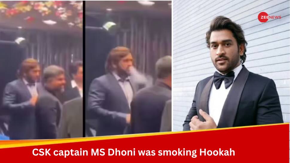 WATCH: &#039;That&#039;s Wrong,&#039; MS Dhoni&#039;s Viral Video Of Smoking Hookah Sets Social Media On Fire