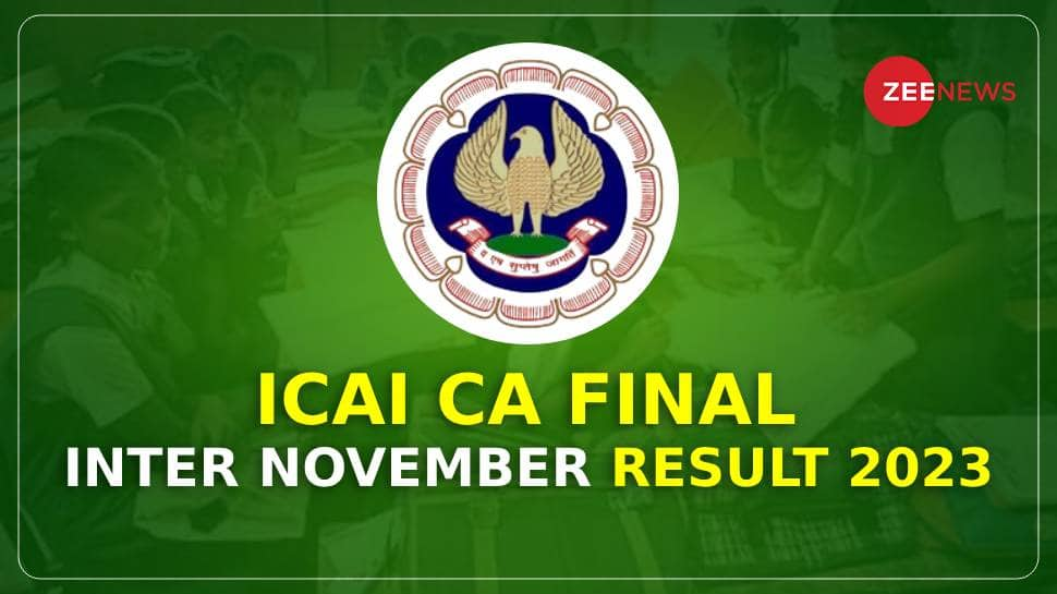 ICAI CA Final, Inter Result Nov 2023 To Be Released Tomorrow, Jan 9 At icai.nic.in- Check Steps To Download Scorecard Here