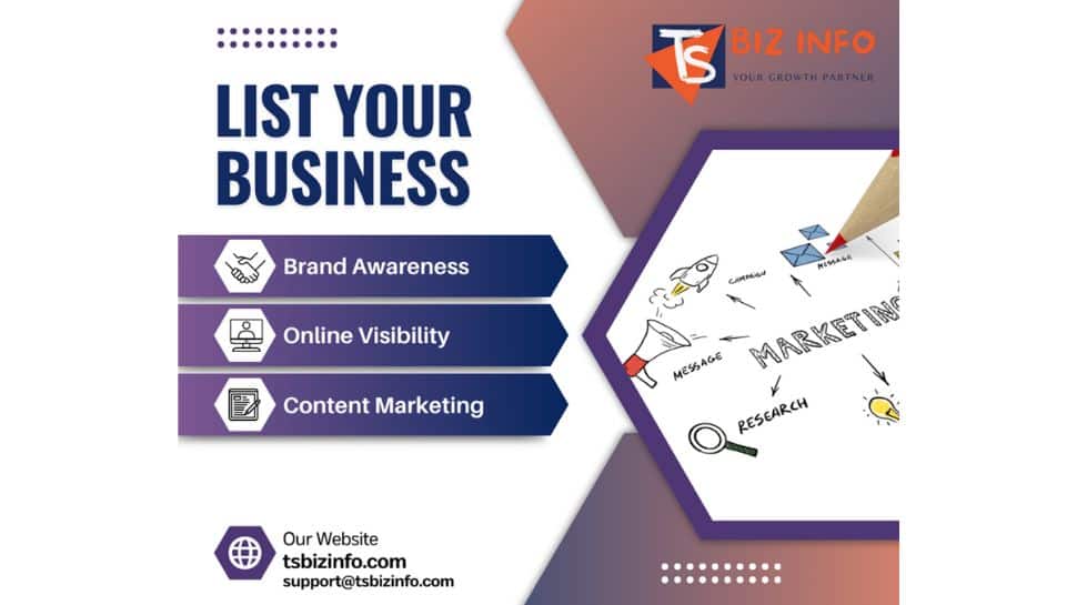 Why To List Your Business On Online Directories? TSBizinfo List Your Business Today - Vimarsana News